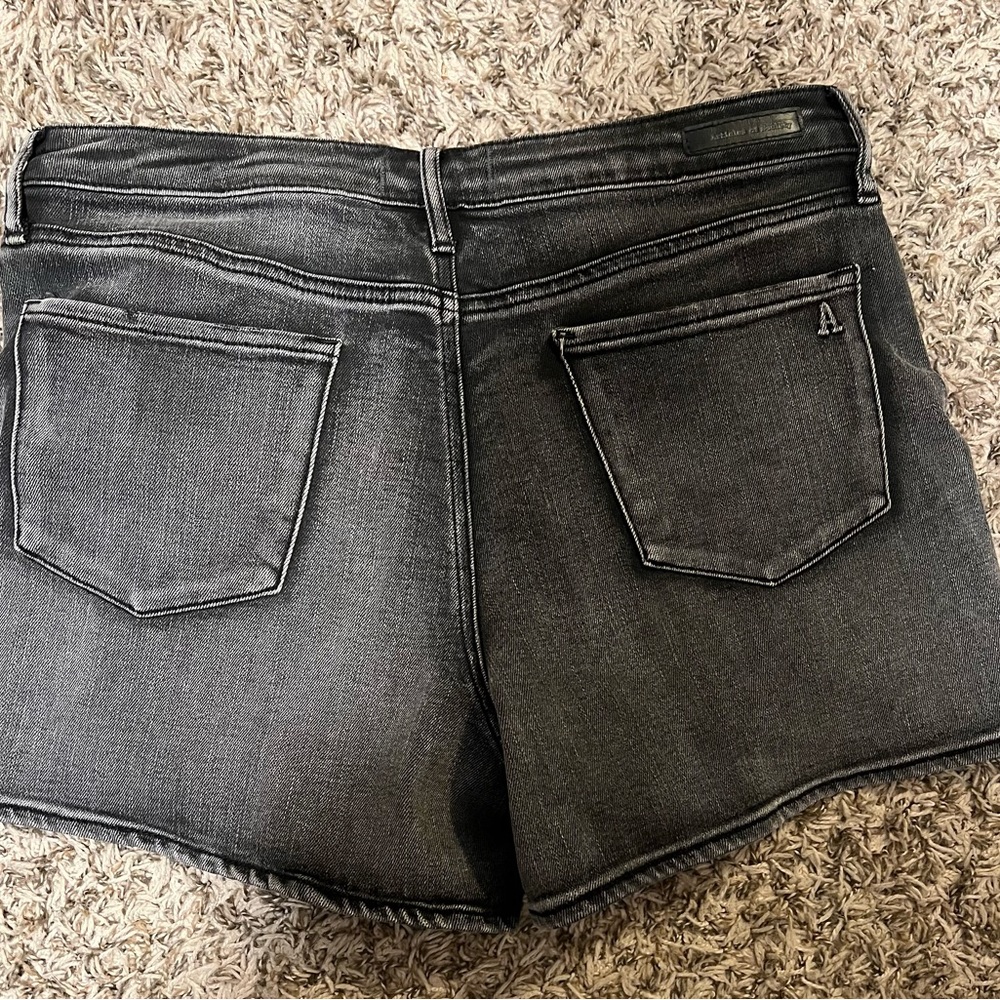 Articles of Society Black Denim Shorts